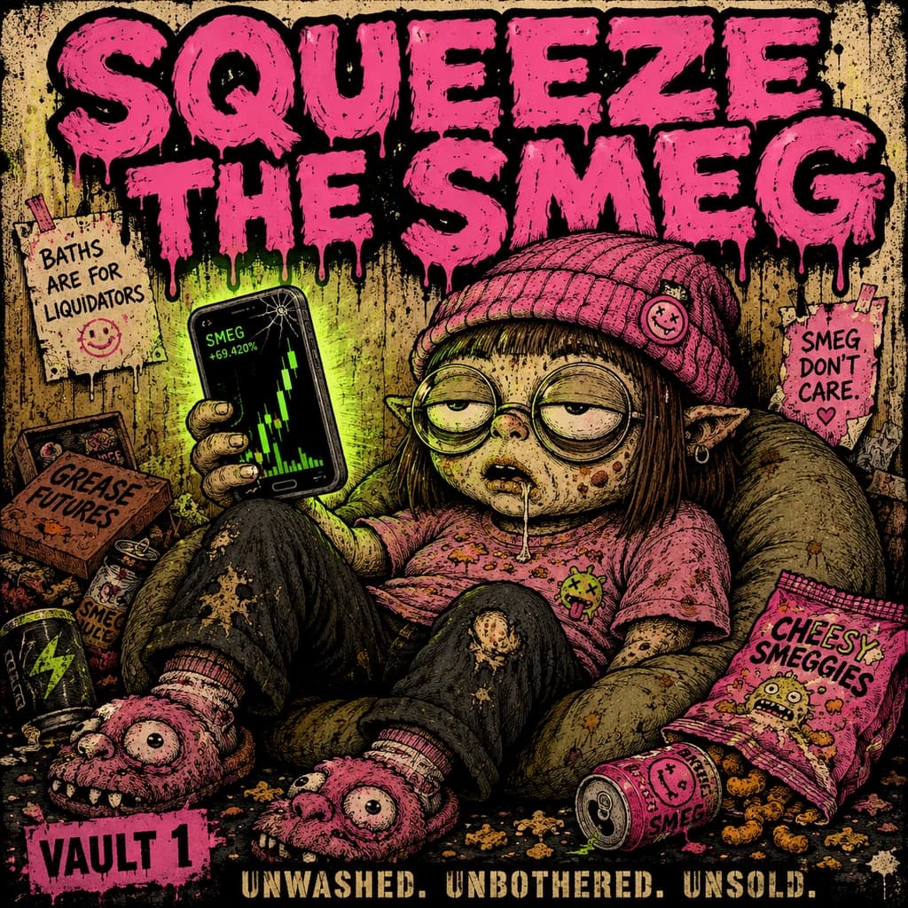 Squeeze the Smeg — the vault 1 artwork