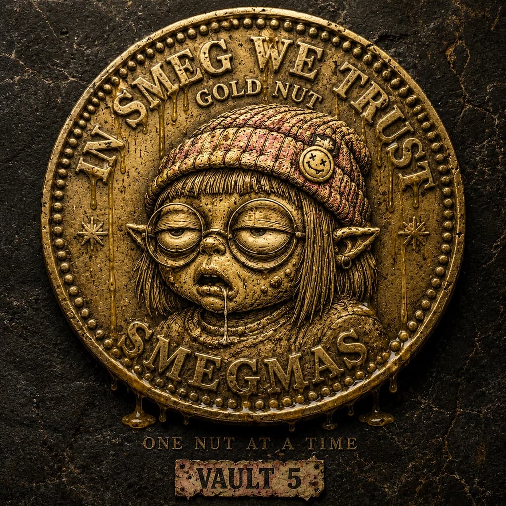 In Smeg We Trust (Gold Nut) — vault 5 artwork
